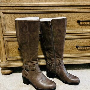 BareTraps Chocolate Heeled Boots